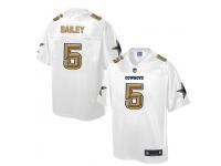 Nike Men NFL Dallas Cowboys #5 Dan Bailey White Game Jersey
