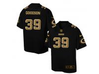 Nike Men NFL Green Bay Packers #39 Demetri Goodson Black Game Jersey