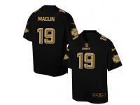 Nike Men NFL Kansas City Chiefs #19 Jeremy Maclin Black Game Jersey
