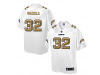 Nike Men NFL San Diego Chargers #32 Eric Weddle White Game Jersey