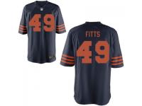 Nike Men's Chicago Bears #49 Kylie Fitts Throwback Game Jersey