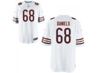 Nike Men's Chicago Bears #68 James Daniels Game White Jersey