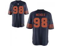 Nike Men's Chicago Bears #98 Bilal Nichols Throwback Game Jersey