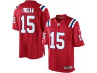 Nike Men's Chris Hogan Limited Red Alternate Jersey - New England Patriots NFL #15