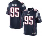 Nike Men's Chris Long Limited Navy Blue Home Jersey - New England Patriots NFL #95