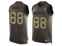 Nike Men's Martellus Bennett Limited Green Jersey - New England Patriots NFL #88 Salute to Service 2