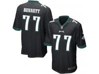 Nike Michael Bennett Game Black Alternate Men's Jersey - NFL Philadelphia Eagles #77