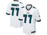 Nike Michael Bennett Game White Road Men's Jersey - NFL Philadelphia Eagles #77