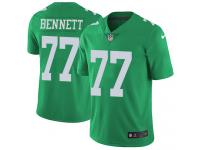 Nike Michael Bennett Limited Green Men's Jersey - NFL Philadelphia Eagles #77 Rush Vapor Untouchable