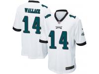 Nike Mike Wallace Game White Road Men's Jersey - NFL Philadelphia Eagles #14