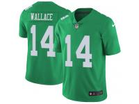 Nike Mike Wallace Limited Green Men's Jersey - NFL Philadelphia Eagles #14 Rush Vapor Untouchable