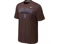 Nike MLB Boston Red Sox 2014 Home Practice T-Shirt - Brown