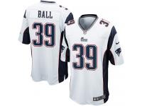 Nike Montee Ball Game White Road Youth Jersey - NFL New England Patriots #39