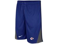 Nike NFL Kansas City Chiefs Men Classic Shorts Blue
