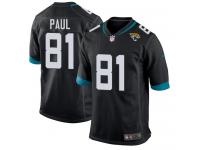 Nike Niles Paul Game Black Home Men's Jersey - NFL Jacksonville Jaguars #81