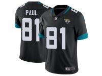 Nike Niles Paul Limited Black Home Men's Jersey - NFL Jacksonville Jaguars #81 Vapor Untouchable