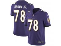 Nike Orlando Brown Jr. Elite Purple Home Youth Jersey - NFL Baltimore Ravens #78 Vapor Untouchable
