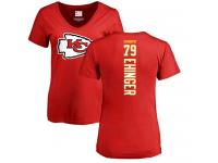 Nike Parker Ehinger Red Backer Women's - NFL Kansas City Chiefs #79 T-Shirt