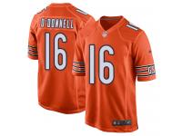 Nike Pat O'Donnell Game Orange Alternate Men's Jersey - NFL Chicago Bears #16