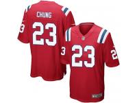 Nike Patrick Chung Game Red Alternate Youth Jersey - NFL New England Patriots #23