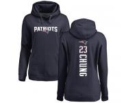 Nike Patrick Chung Navy Blue Backer Women's - NFL New England Patriots #23 Pullover Hoodie