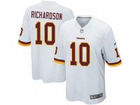Nike Paul Richardson Game White Road Youth Jersey - NFL Washington Redskins #10