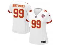 Nike Rakeem Nunez-Roches Game White Road Women's Jersey - NFL Kansas City Chiefs #99
