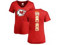 Nike Rakeem Nunez-Roches Red Backer Women's - NFL Kansas City Chiefs #99 T-Shirt