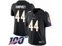 Nike Ravens #44 Marlon Humphrey Black Alternate Men's Stitched NFL 100th Season Vapor Limited Jersey