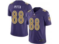 Nike Ravens #88 Dennis Pitta Purple Men Stitched NFL Limited Rush Jersey