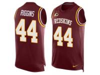 Nike Redskins #44 John Riggins Burgundy Red Team Color Men Stitched NFL Tank Top