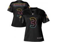 Nike Robert Griffin III Game Black Women's Jersey - NFL Baltimore Ravens #3 Fashion