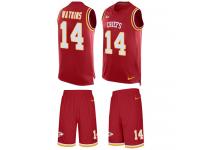 Nike Sammy Watkins Red Men's Jersey - NFL Kansas City Chiefs #14 Tank Top Suit