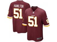 Nike Shaun Dion Hamilton Washington Redskins Men's Game Burgundy Team Color Jersey