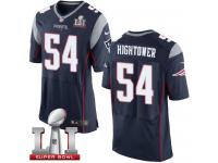 Nike Super Bowl LI 51 Men's Dont'a Hightower Elite Navy Blue Home Jersey - New England Patriots