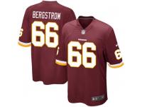 Nike Tony Bergstrom Washington Redskins Youth Game Burgundy Team Color Jersey