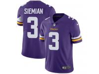 Nike Trevor Siemian Limited Purple Home Men's Jersey - NFL Minnesota Vikings #3 Vapor Untouchable