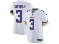 Nike Trevor Siemian Limited White Road Men's Jersey - NFL Minnesota Vikings #3 Vapor Untouchable