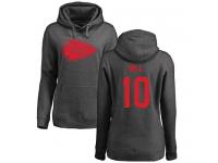 Nike Tyreek Hill Ash One Color Women's - NFL Kansas City Chiefs #10 Pullover Hoodie