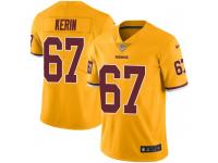 Nike Zac Kerin Washington Redskins Youth Limited Gold Color Rush Jersey
