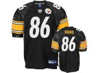 Pittsburgh Steelers Hines Ward Youth Home Jersey - Throwback Black Reebok NFL #86 Authentic