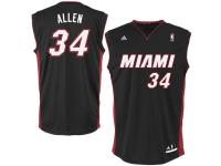 Ray Allen Miami Heat adidas Replica Road Jersey - Black