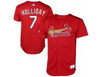 Red Matt Holliday Men #7 Majestic MLB St. Louis Cardinals Cool Base Jersey