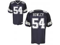 Reebok Chuck Howley Authentic Navy Blue Home Men's Jersey - NFL Dallas Cowboys #54 Throwback