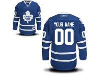 Reebok Toronto Maple Leafs Men's Premier Home Custom Jersey - Royal Blue