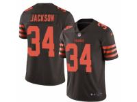 Robert Jackson Men's Cleveland Browns Nike Color Rush Jersey - Limited Brown