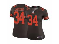 Robert Jackson Women's Cleveland Browns Nike Color Rush Jersey - Legend Vapor Untouchable Brown