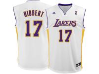 Roy Hibbert Los Angeles Lakers adidas Replica Jersey - White