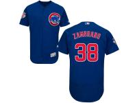 Royal Carlos Zambrano Men #38 Majestic MLB Chicago Cubs Flexbase Collection Jersey