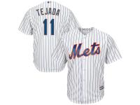 Ruben Tejada New York Mets Majestic Official Cool Base Player Jersey - White